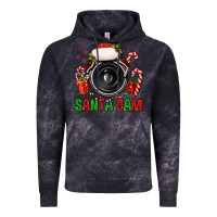 Cloud Black santa cam Vintage Hoodie - FaDigitalArtStudio