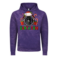 Cloud Purple santa cam Vintage Hoodie - FaDigitalArtStudio