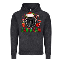 Vintage Black santa cam Vintage Hoodie - FaDigitalArtStudio