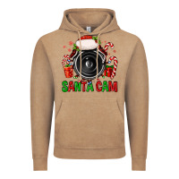 Vintage Coffee santa cam Vintage Hoodie - FaDigitalArtStudio