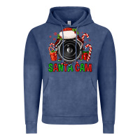 Vintage Denim santa cam Vintage Hoodie - FaDigitalArtStudio
