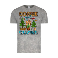 Cloud Rock Coffee And Camping Frappe Vintage Tee - FaDigitalArtStudio