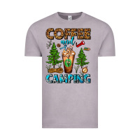 Vintage Zinc Coffee And Camping Frappe Vintage Tee - FaDigitalArtStudio