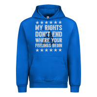 Cobalt My Rights Don't End Where Your Feelings Begin Urban Hoodie - artisFamous