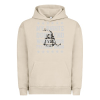 Pigment French Oak My Rights Don't End Where Your Feelings Begin Urban Hoodie - artisFamous