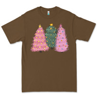 Cacao christmas trees Premium Tee - CowGirlArtShop