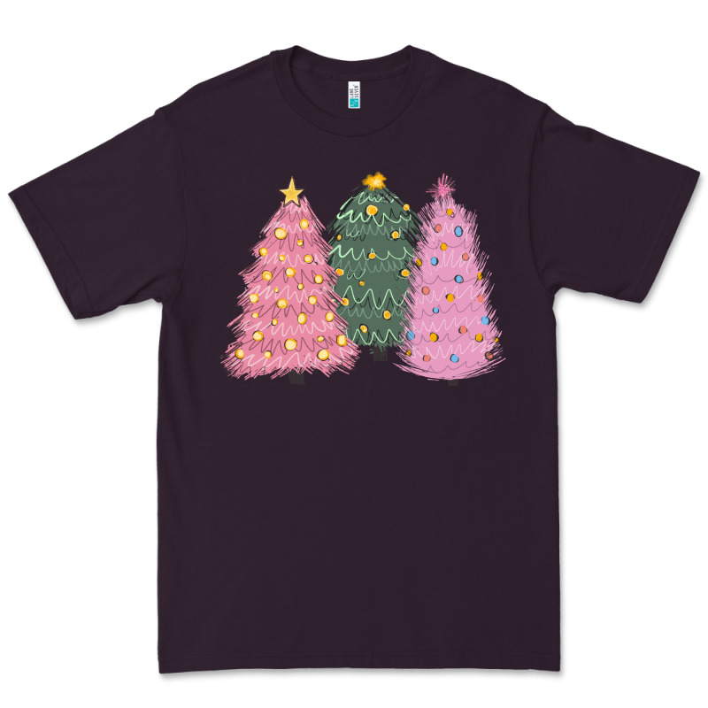 Christmas Trees Premium Tee by CowGirlArtShop | Teevron