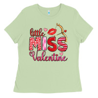 Matcha little miss valentine Ladies Tee - OliviaCreatesArt