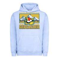 Pigment Grape Ice Geocaching, geocaching travel bug, geocache, Urban Hoodie - artisFamous
