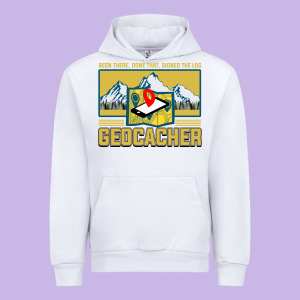 Geocaching, Geocaching Travel Bug, Geocache, Urban Hoodie Designed By Artisfamous