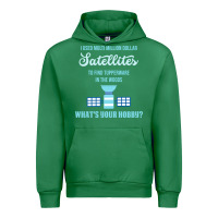 Emerald Geocaching, funny geocacher, travel, Urban Hoodie - artisFamous