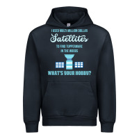 Navy Geocaching, funny geocacher, travel, Urban Hoodie - artisFamous
