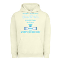 Pigment Pistachio Geocaching, funny geocacher, travel, Urban Hoodie - artisFamous