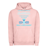 Pigment Salmon Geocaching, funny geocacher, travel, Urban Hoodie - artisFamous