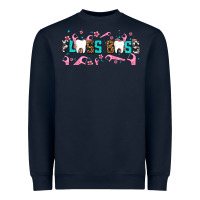 Navy floss boss Heavyweight Sweatshirt - AdoDesignShop