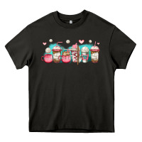 Asphalt volleyball coffee cups Heavy Core Tee - Jasminsmagicworld