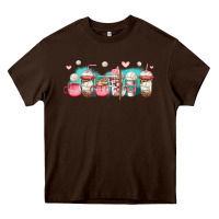 Volleyball Coffee Cups Heavy Core Tee | Teevron