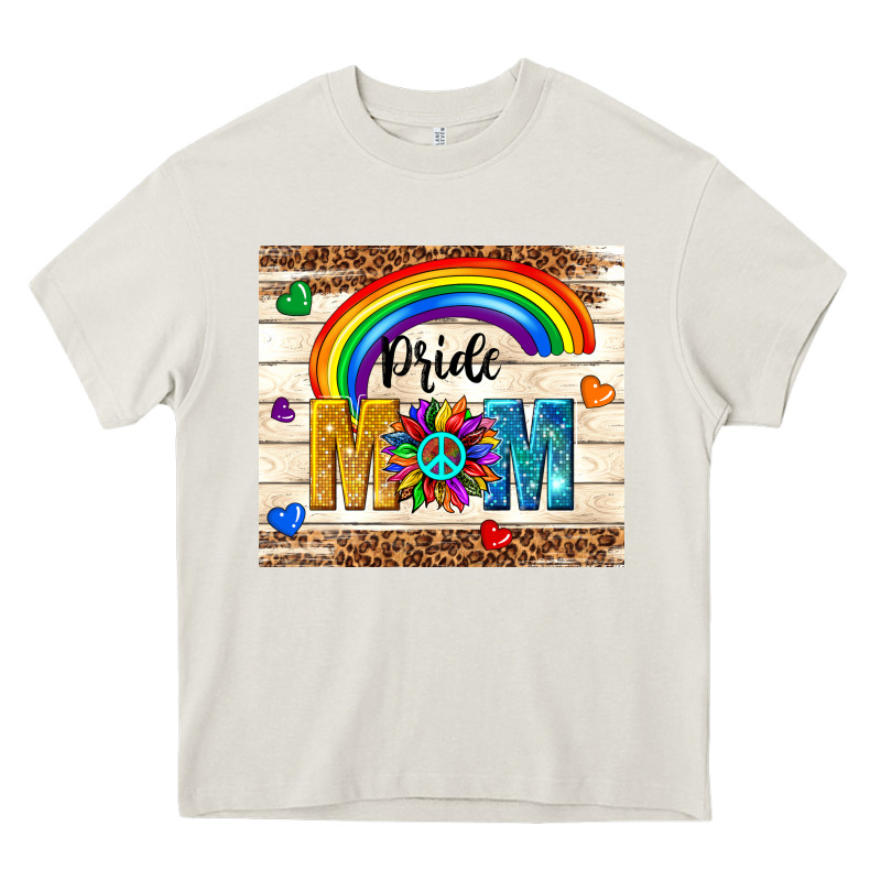 Pride Mom Heavy Core Tee by TumblerDesignByShophia | Teevron