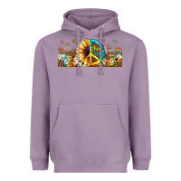 Lavender hippie soul leopard sunflower Heavyweight Hoodie - JahusDesignShop