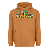 Meerkat hippie soul leopard sunflower Heavyweight Hoodie - JahusDesignShop