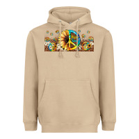 Mushroom hippie soul leopard sunflower Heavyweight Hoodie - JahusDesignShop