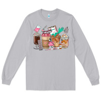 Moon Dust Nurse Coffee Cups Long Sleeve Tee - FaDigitalArtStudio