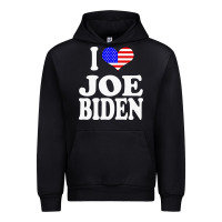 Black i love joe biden Urban Hoodie - artisFamous