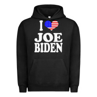 Pigment Black i love joe biden Urban Hoodie - artisFamous