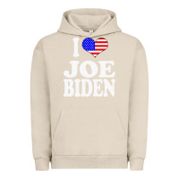 Pigment French Oak i love joe biden Urban Hoodie - artisFamous