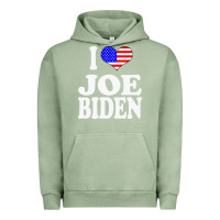 Pigment Oil Green i love joe biden Urban Hoodie - artisFamous