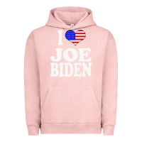 Pigment Salmon i love joe biden Urban Hoodie - artisFamous