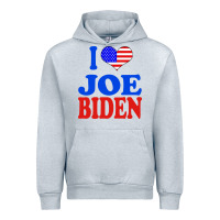 Heather Grey i love joe biden Urban Hoodie - artisFamous