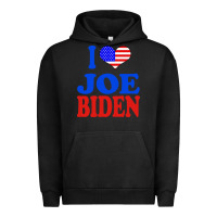 Pigment Black i love joe biden Urban Hoodie - artisFamous