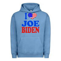 Pigment Pebble Blue i love joe biden Urban Hoodie - artisFamous