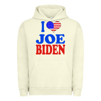 Pigment Pistachio i love joe biden Urban Hoodie - artisFamous