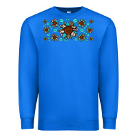 True Royal cowhide leopard sunflower gemstone Premium Sweatshirt - JahusDesignShop