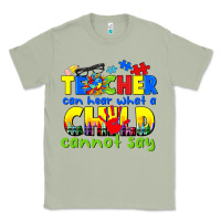 Matcha teacher can hear what a child cannot say Classic Tee - CowGirlArtShop