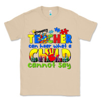 Mushroom teacher can hear what a child cannot say Classic Tee - CowGirlArtShop