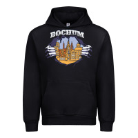 Black Bochum city Urban Hoodie - artisFamous
