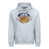 Heather Grey Bochum city Urban Hoodie - artisFamous