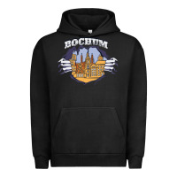 Pigment Black Bochum city Urban Hoodie - artisFamous