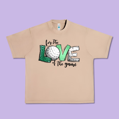 For The Love Of The Game Golf Urban Heavy Tee Designed By Jasminsmagicworld