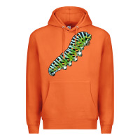 Carrot Papilio Machaon Caterpillar Premium Hoodie - LillyAllenDesigns
