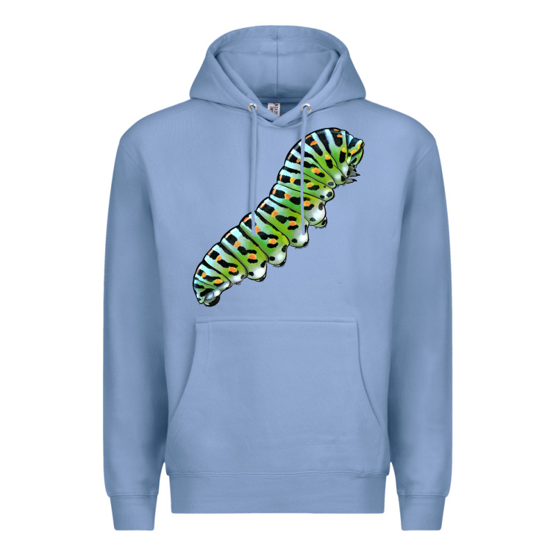 Papilio Machaon Caterpillar Premium Hoodie by LillyAllenDesigns | Teevron