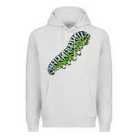 Dove Grey Papilio Machaon Caterpillar Premium Hoodie - LillyAllenDesigns