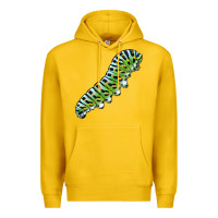Lemon Papilio Machaon Caterpillar Premium Hoodie - LillyAllenDesigns