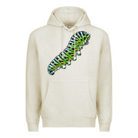 Oatmeal Heather Papilio Machaon Caterpillar Premium Hoodie - LillyAllenDesigns