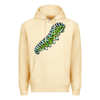 Pina Colada Papilio Machaon Caterpillar Premium Hoodie - LillyAllenDesigns
