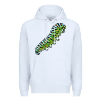 White Papilio Machaon Caterpillar Premium Hoodie - LillyAllenDesigns