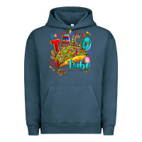 Pigment Midnight Navy taco tribe Urban Hoodie - RanaPortraitStore